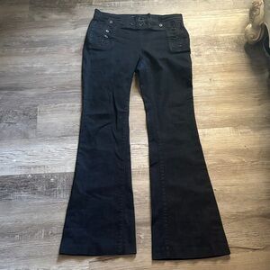 Lauren Ralph Lauren Black Flared Jeans